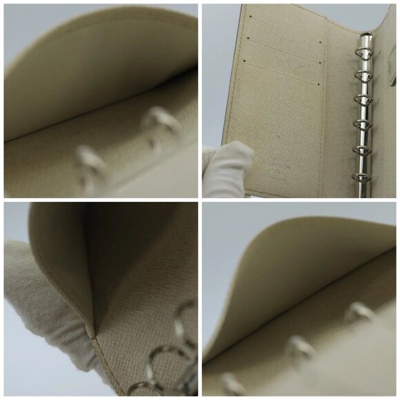 LOUIS VUITTON Epi Agenda PM Day Planner Cover White R2005J LV Auth 103668 - Picture 15 of 16